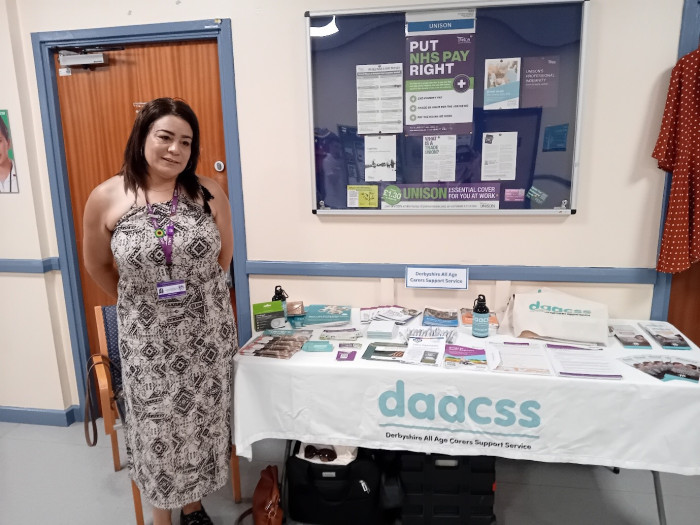 Information Point at Ilkeston Community Hospital