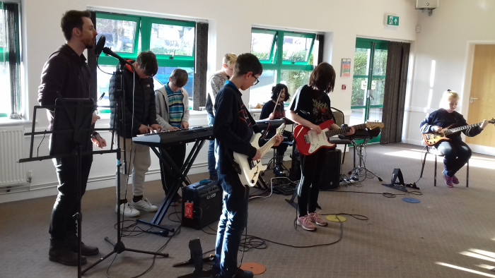 Young Carers at Rock Steady 2022