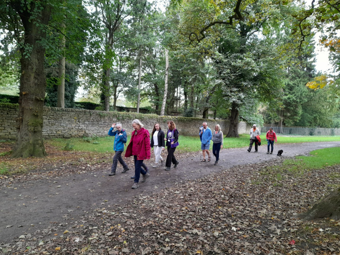 Wellbeing Walk with Natural England at Cressbrook